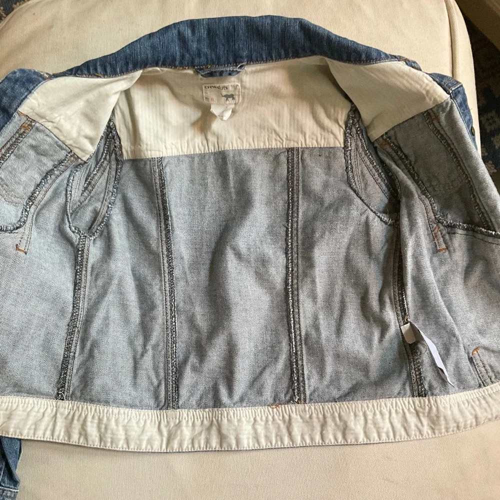 Crewcuts Denim Jacket Size 8